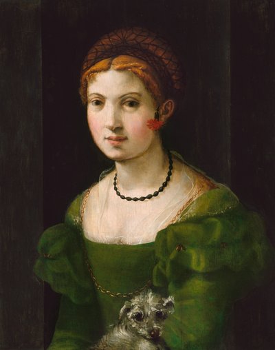Portrait of a Young Woman by Unbekannt