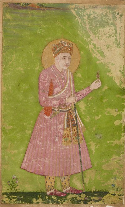Portrait of a Man in a Pink Jama by Unbekannt