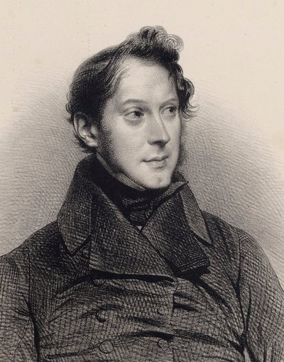 Portrait of Pianist and Composer Amédée Méreaux by Unbekannt
