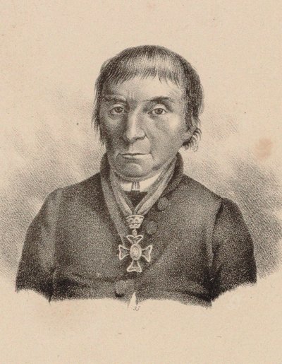Portrait of pianist and composer Maximilian Stadler, 1830 by Unbekannt