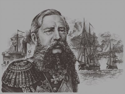 Portrait of Admiral Grigory Ivanovich Butakov by Unbekannt