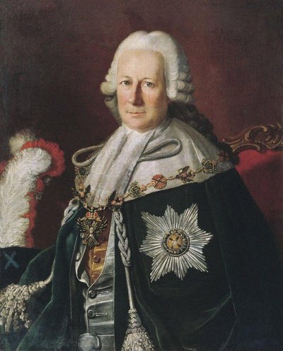 Portrait of the Admiral Semyon Ivanovich Mordvinov After Carl Ludwig Christineck by Unbekannt