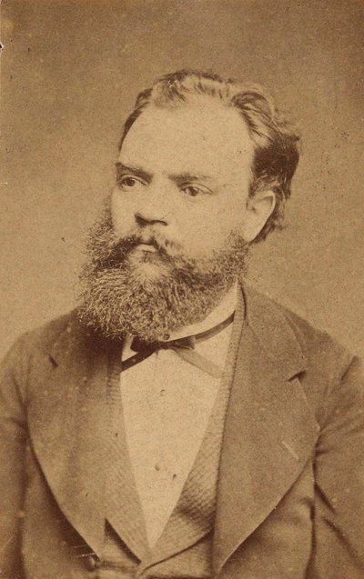 Portrait of the Composer Antonin Dvorak 1841-1904, c. 1880 by Unbekannt