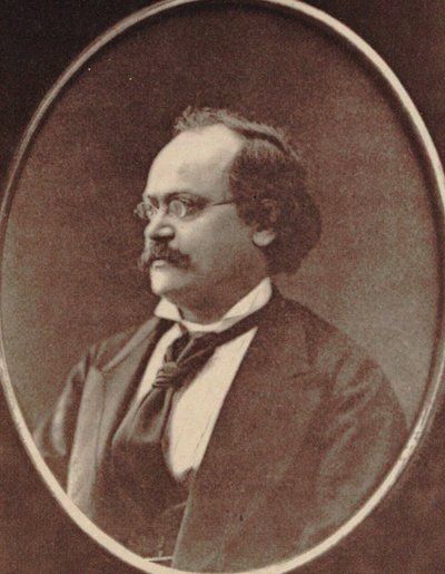 Portrait of the Composer Charles Lecocq, 1874 by Unbekannt