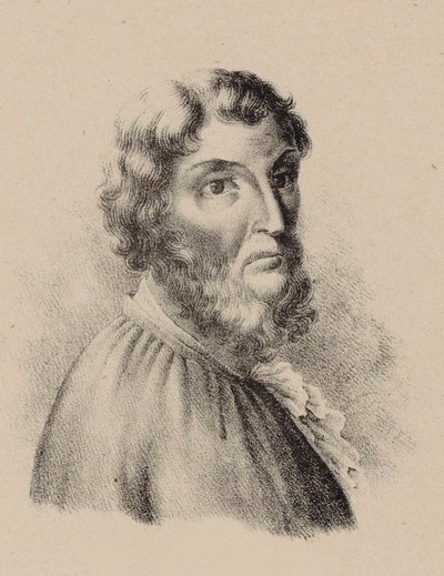 Portrait of the Composer Cristóbal de Morales by Unbekannt