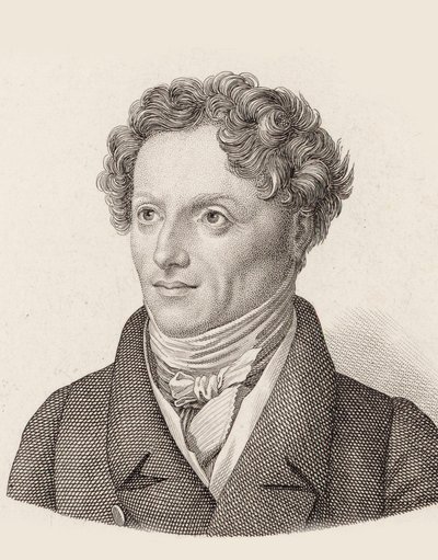 Portrait of the Composer Francesco Morlacchi by Unbekannt