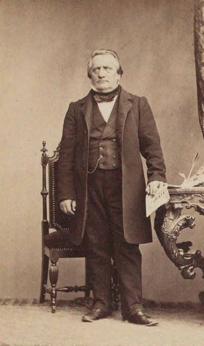 Portrait of the Composer Franz Lachner 1803-1890, c1850 by Unbekannt
