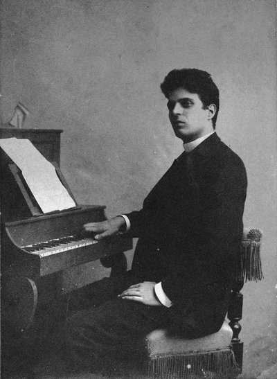 Portrait of the Composer Pietro Mascagni by Unbekannt