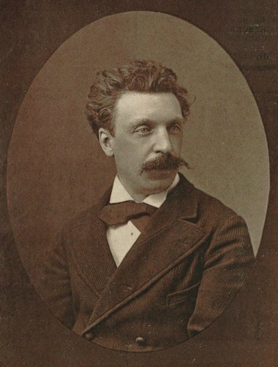 Portrait of the Composer Victorin de Joncières by Unbekannt