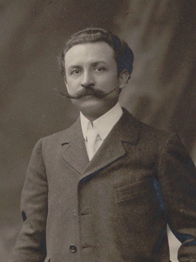 Portrait of the Composer Xavier Leroux, c. 1910 by Unbekannt