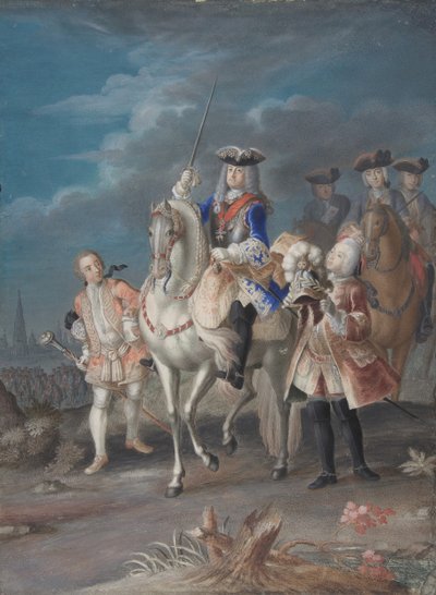 Portrait of the Consort of the Russian Empress by Unbekannt