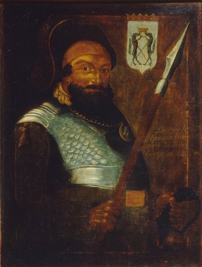 Portrait of the Cossacks Leader, Conqueror of Siberia Yermak Timopheyevich by Unbekannt