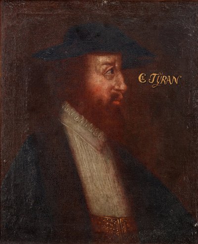 Portrait of the Danish King Christian II by Unbekannt