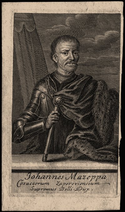 Portrait of the Hetman Ivan Mazepa by Unbekannt