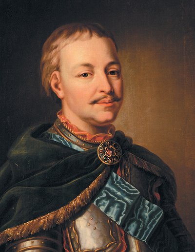 Portrait of the Hetman Ivan Mazepa by Unbekannt
