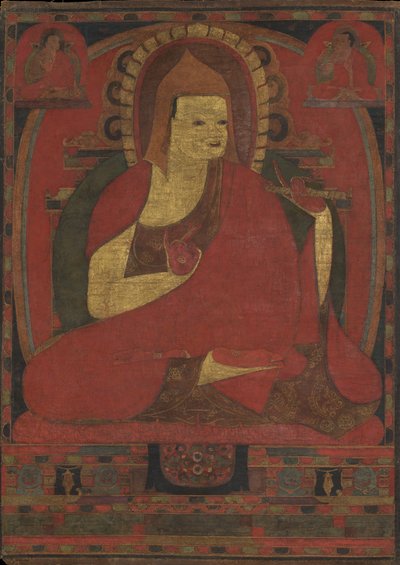 Portrait of the Indian Monk Atisha by Unbekannt
