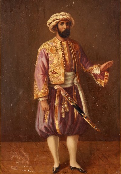 Portrait of King Charles XV of Sweden in Turkish Dress by Unbekannt