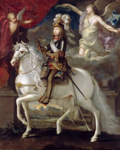 Portrait of King Louis XIV as a Child by Unbekannt
