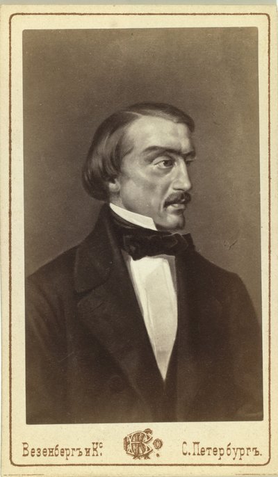 Portrait of the Literary Critic and Philosopher Vissarion G. Belinsky, 1811-1848 by Unbekannt
