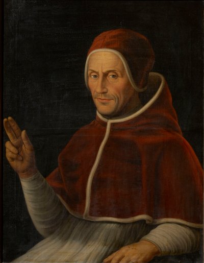 Portrait of the Pope Adrian VI 1459-1523, c.1630 by Unbekannt