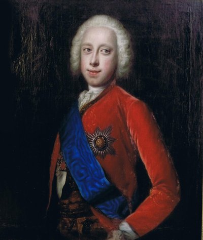 Portrait of Tsar Peter III of Russia 1728-1762, Second Half of the 18th Century by Unbekannt