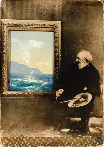 Portrait of Ivan Aivazovsky, 1889 by Unbekannt