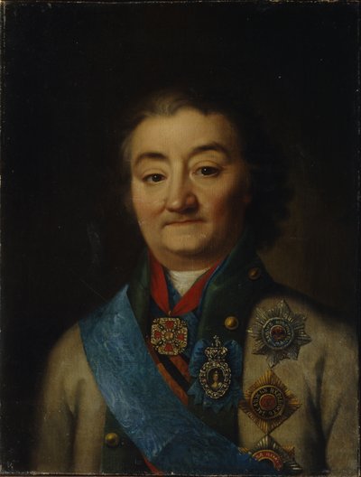 Portrait of Count Alexey Grigoryevich Orlov of Chesma by Unbekannt
