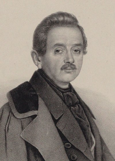 Portrait of the Composer Alexei Fyodorovich Lvov by Unbekannt