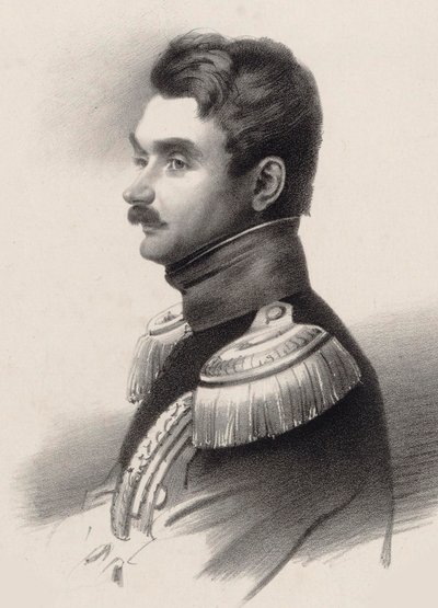 Portrait of the Composer Alexei Fyodorovich Lvov by Unbekannt