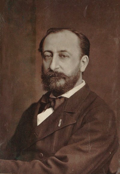 Portrait of the Composer Camille Saint-Saëns by Unbekannt