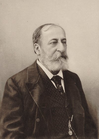 Portrait of the composer Camille Saint-Saëns, 1900 by Unbekannt