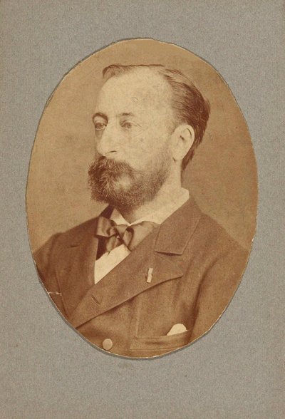 Portrait of the Composer Camille Saint-Saëns, 1835-1921, c. 1880 by Unbekannt