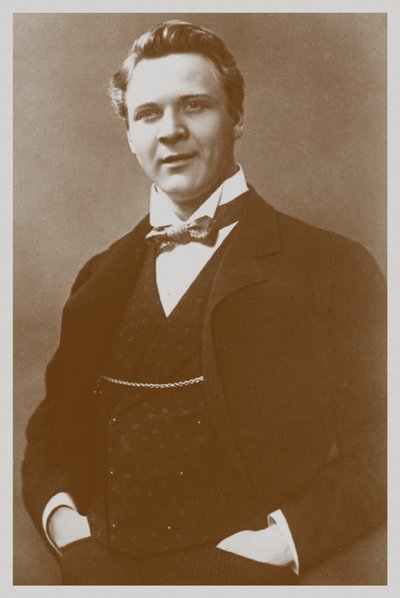 Portrait of the opera singer Feodor Chaliapin 1873-1938 by Unbekannt
