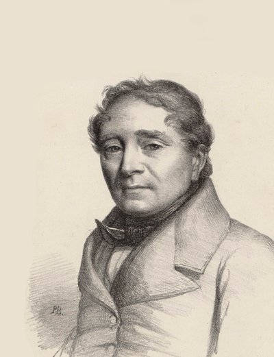 Portrait of the Opera Singer Louis Antoine Eléonore Ponchard, 1787-1866, 1845 by Unbekannt