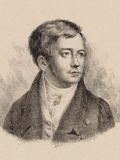 Portrait of the organist and composer Friedrich Schneider by Unbekannt