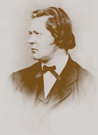 Portrait of the organist and composer Theodor Kirchner by Unbekannt