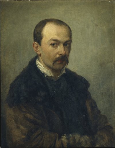 Portrait of Pavel Andreyevich Fedotov, before 1852 by Unbekannt