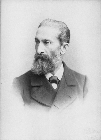 Portrait of the Pianist and Composer Salomon Jadassohn, 1831-1902 by Unbekannt