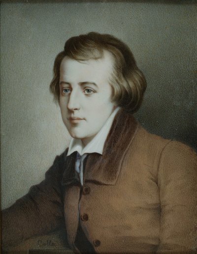 Portrait of Heinrich Heine by Unbekannt