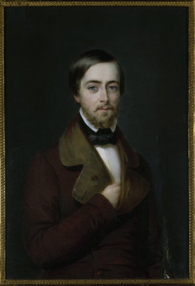 Portrait of the poet Joseph Méry by Unbekannt