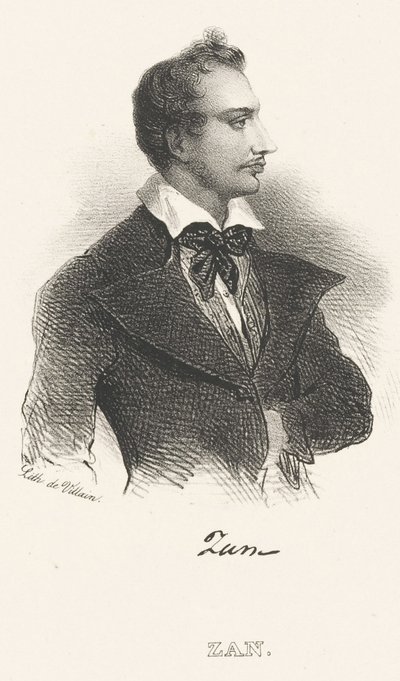 Portrait of the Poet Tomasz Zan by Unbekannt