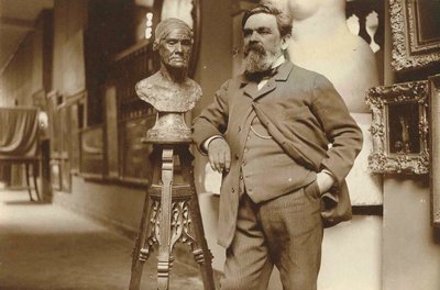 Portrait of the Sculptor Alfred Boucher by Unbekannt