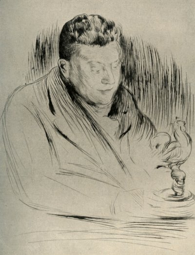 Portrait of the Sculptor Alfred Gilbert by Unbekannt