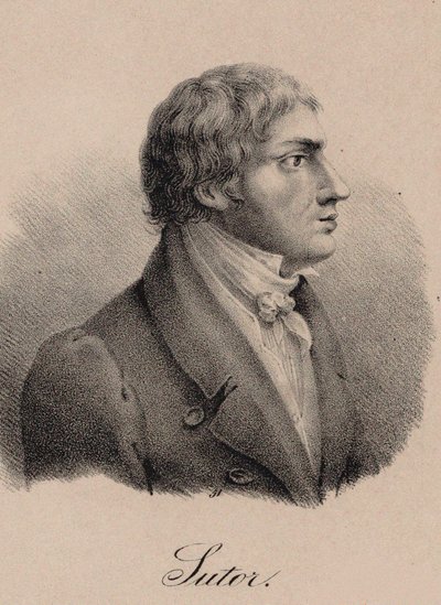 Portrait of the Singer and Composer Wilhelm Sutor by Unbekannt