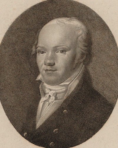 Portrait of the Violinist and Composer Andreas Romberg 1767-1821, c. 1800 by Unbekannt