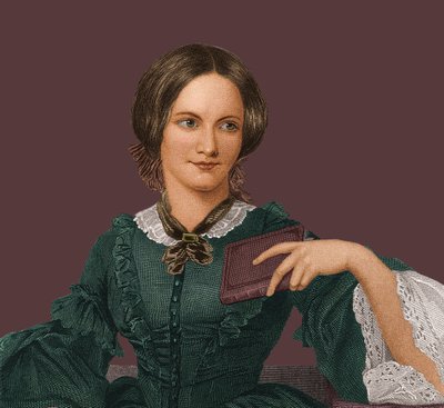 Portrait of the Writer Charlotte Brontë by Unbekannt