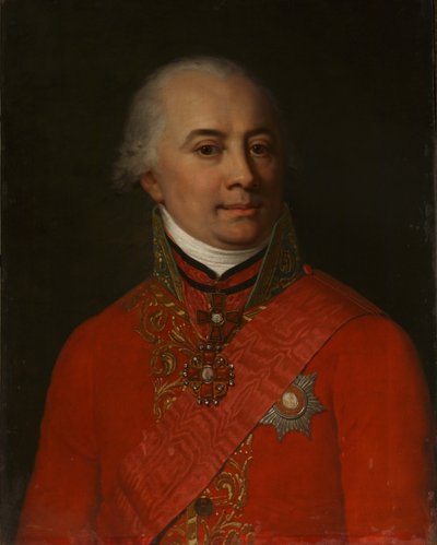 Portrait of the Writer Mikhail Nikitich Muravyov by Unbekannt