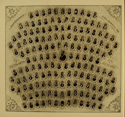 Portraits of the First World Zionist Congress Delegates by Unbekannt