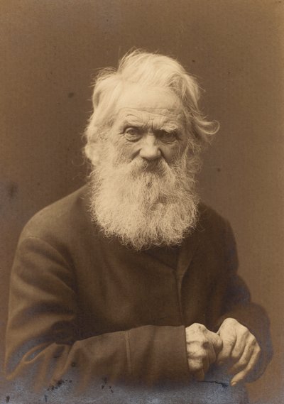Posed Portrait of an Old Man, Landskrona, Sweden, 1910 by Unbekannt