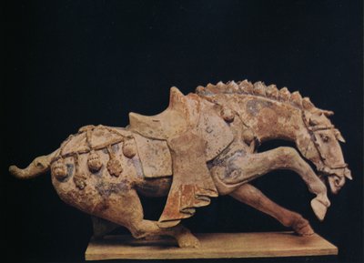 Pottery Figure of a Horse - Tang Dynasty by Unbekannt